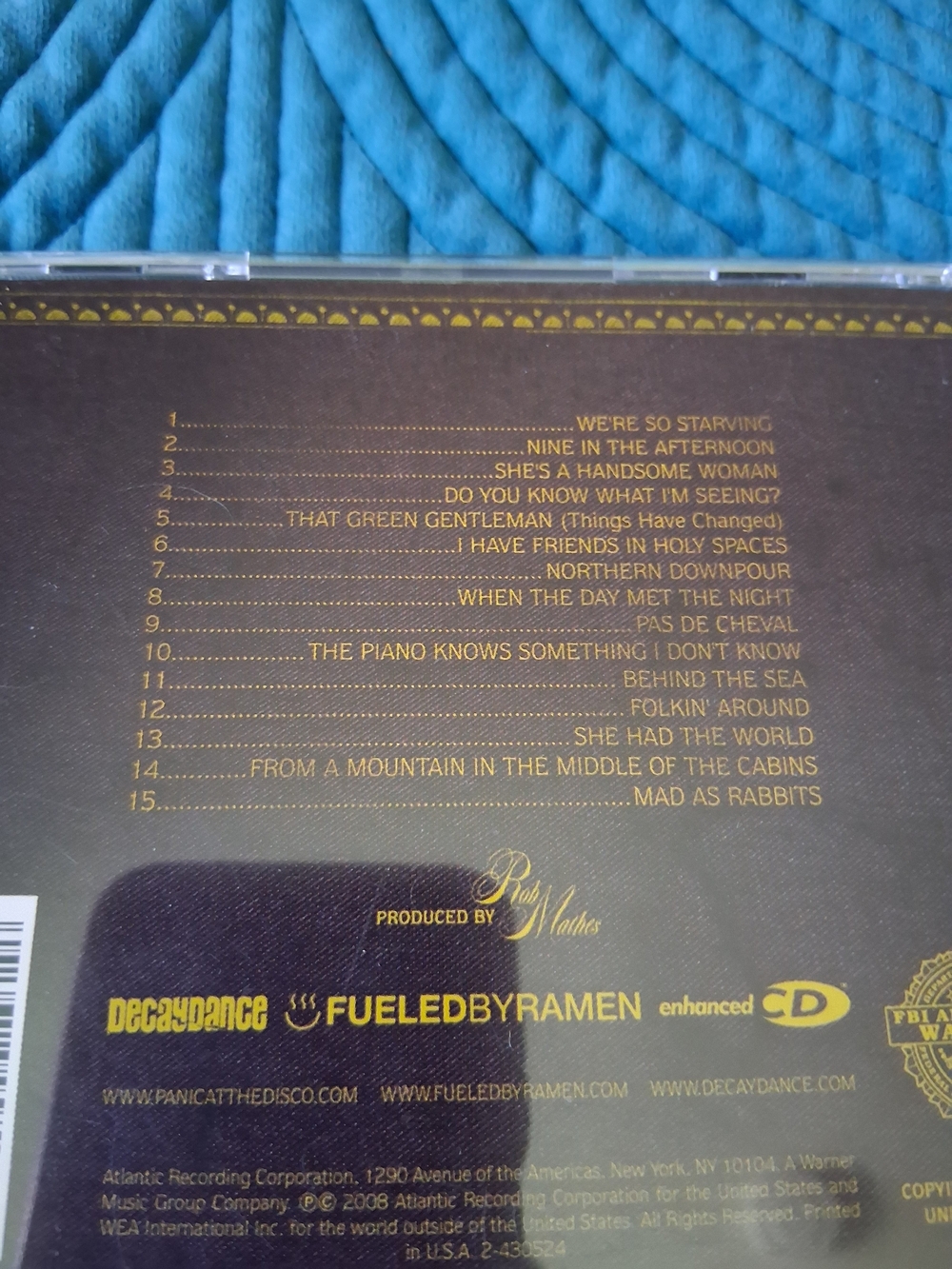 Panic! At The Disco CD - Pretty. Odd. - Picture 3 of 6